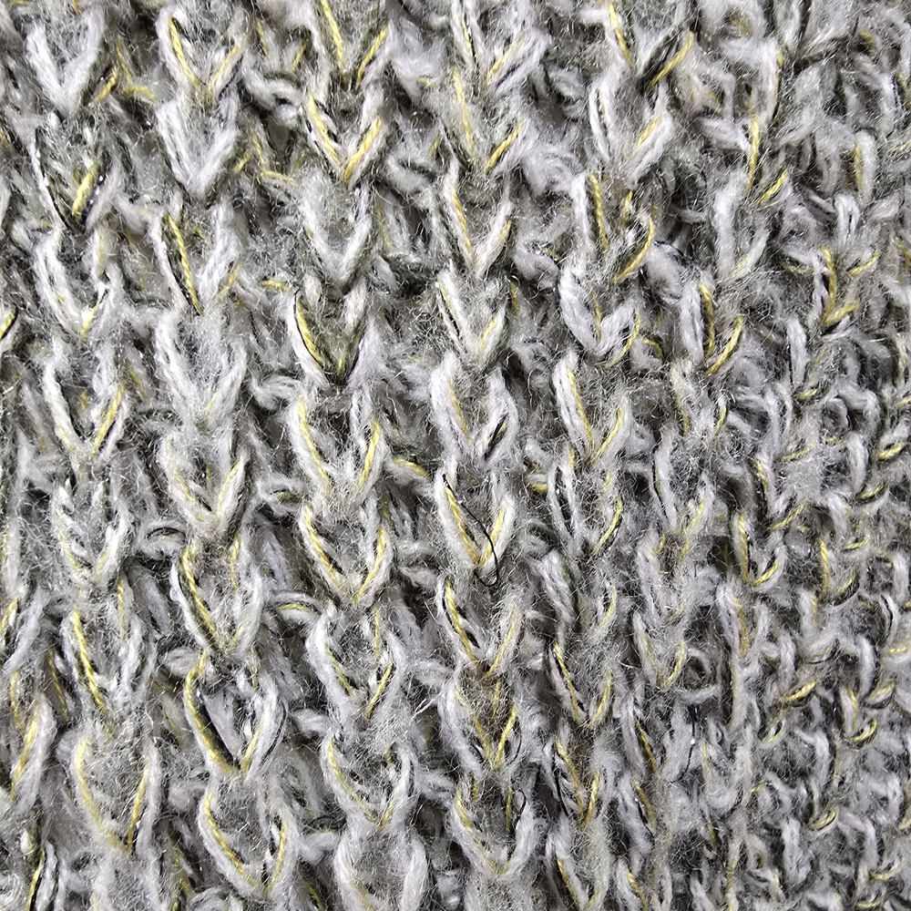 Universal Thread Open-Front Marled Gray Knit Card… - image 3